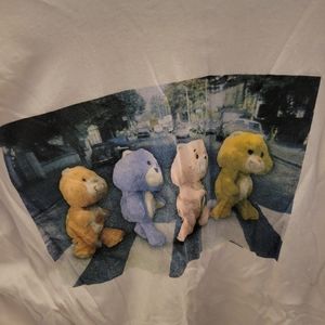 Care bears Beatles inspired shirt
